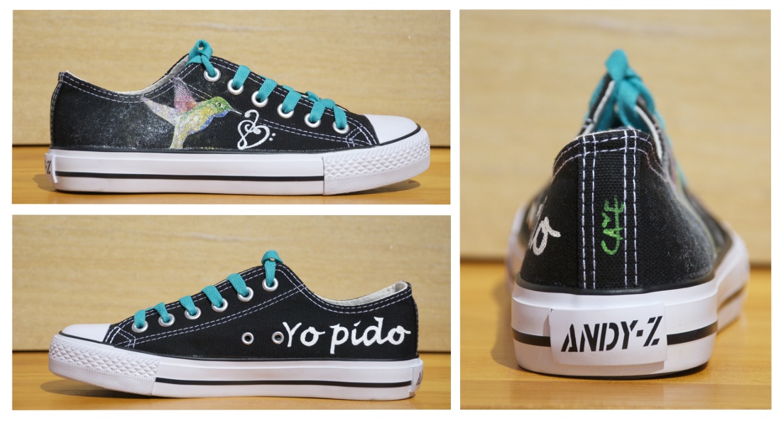 Zapatillas pintadas a mano custom sneakers