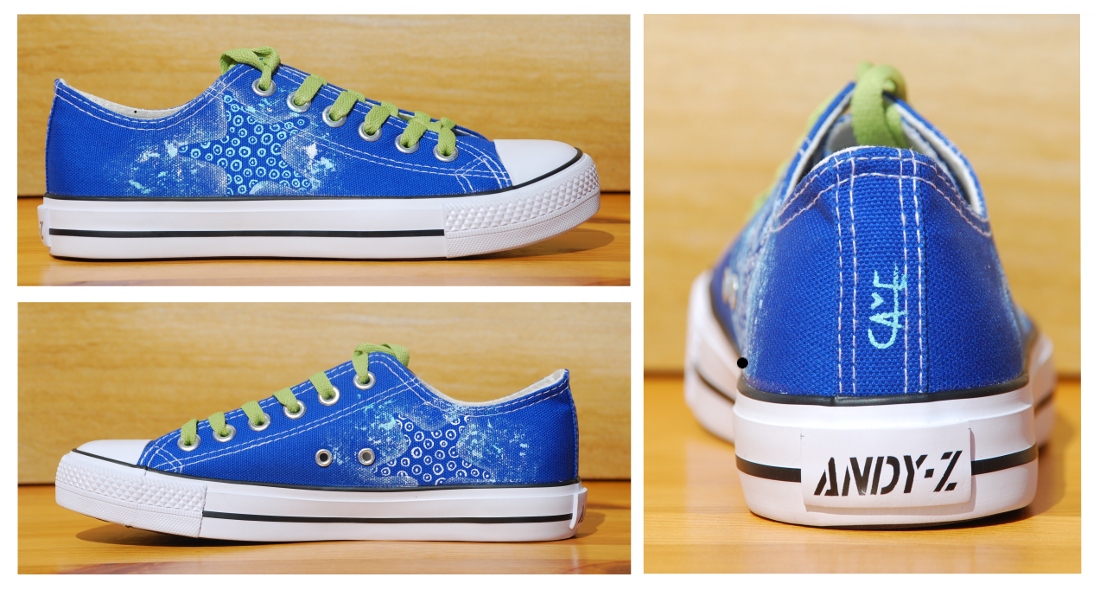 Zapatillas pintadas a mano custom sneakers