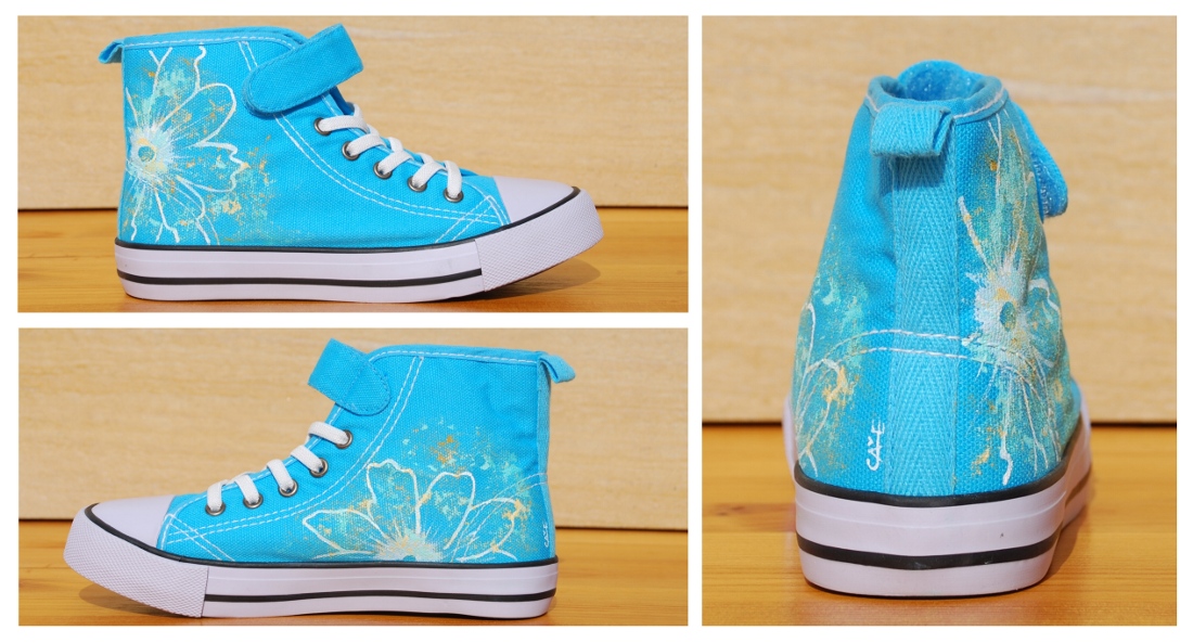 Zapatillas pintadas a mano custom sneakers