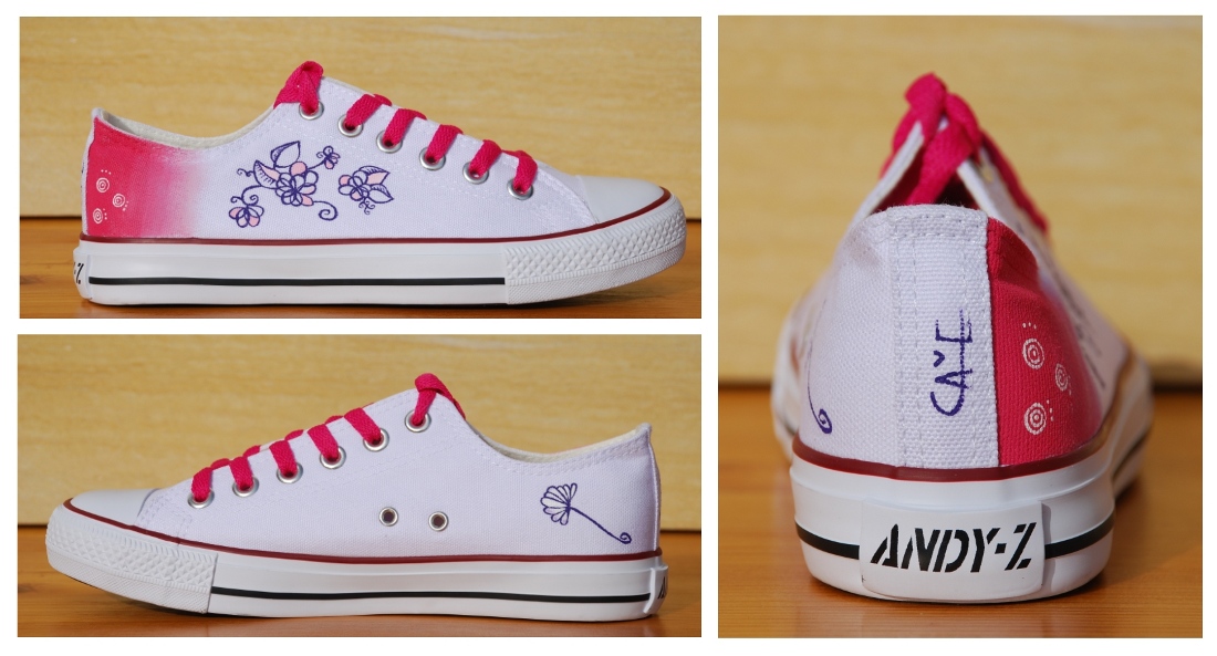 Zapatillas pintadas a mano Custom sneakers