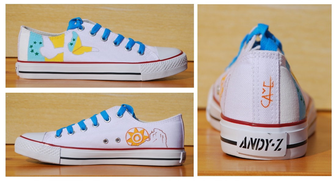 Zapatillas pintadas a mano Custom sneakers