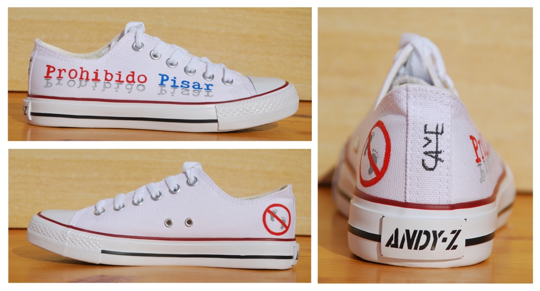 Zapatillas pintadas a mano custom sneakers