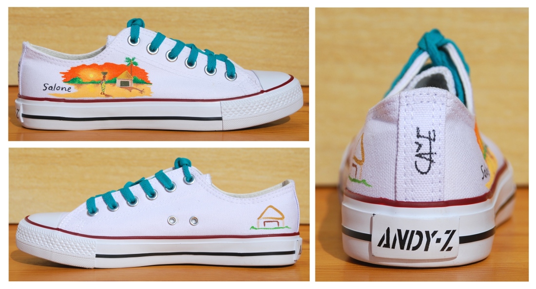 Zapatillas pintadas a mano custom sneakers