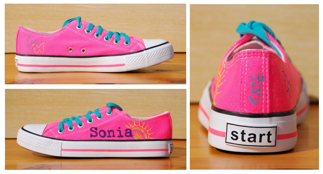 zapatillas pintadas a mano custom sneakers