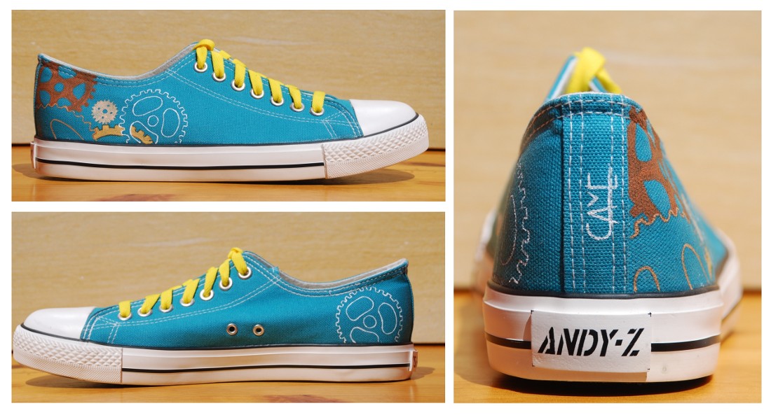 Zapatillas pintadas a mano, Custom Sneakers