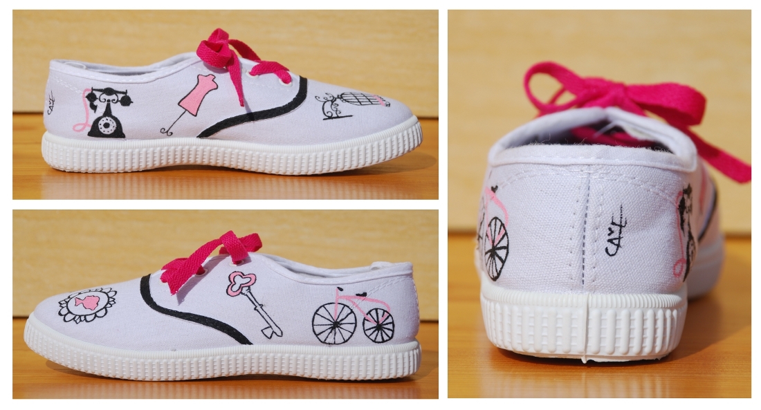 Zapatillas pintadas a mano Custom sneakers